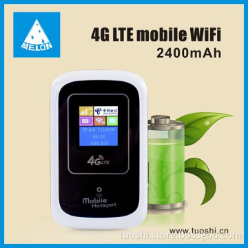 WiFi 4G portable mobile car router LT10